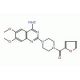 Prazosin (CAS 19216-56-9) - chemical structure image