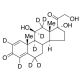 Prednisolone-d6 的分子结构, CAS编号: 50-24-8 (unlabeled) Prednisolone-d6 (CAS 50-24-8 (unlabeled)) - chemical structure image