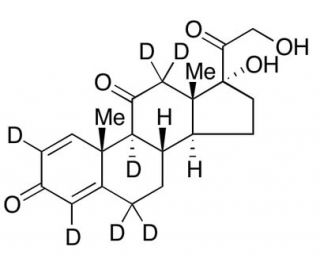 Prednisone-d7 (d6 Major) (CAS 53-03-2) - chemical structure image