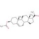 Pregnenolone acetate (CAS 1778-02-5) - chemical structure image