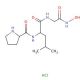 Pro-Leu-Gly hydroxamate hydrochloride (CAS 120928-08-7) - chemical structure image