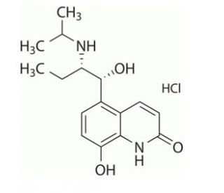 Procaterol hydrochloride (CAS 62929-91-3) - chemical structure image