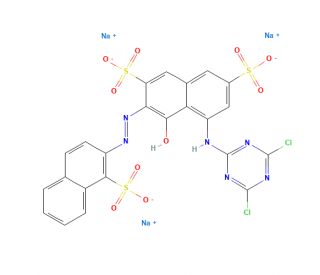 Procion Red MX 8B (CAS 57583-69-4) - chemical structure image