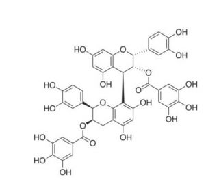 Procyanidin B2 3,3&prime;-di-O-gallate (CAS 79907-44-1) - chemical structure image