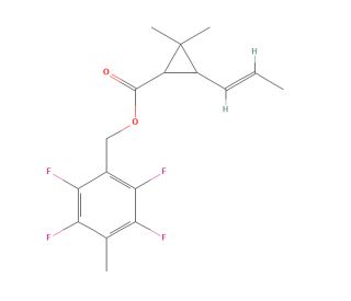 Profluthrin (CAS 223419-20-3) - chemical structure image