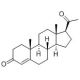Progesterone (CAS 57-83-0) - chemical structure image