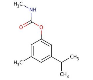 Promecarb (CAS 2631-37-0) - chemical structure image