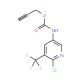 Prop-2-ynyl N-[6-chloro-5-(trifluoromethyl)pyridin-3-yl]carbamate - chemical structure image