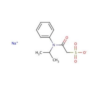 Propachlor ESA sodium salt (CAS 947601-88-9) - chemical structure image