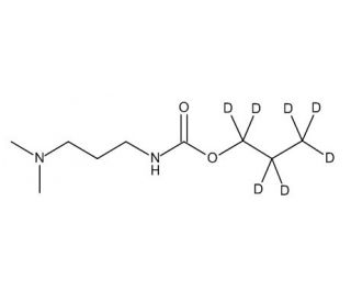 Propamocarb-d7 (CAS 1398065-89-8) - chemical structure image