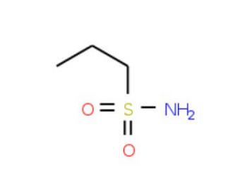 Propane-1-sulphonamide (CAS 24243-71-8) - chemical structure image