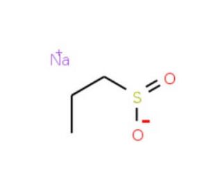 Propanesulfinic acid, sodium salt - chemical structure image