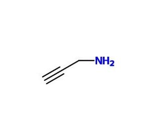 Propargylamine (CAS 2450-71-7) - chemical structure image