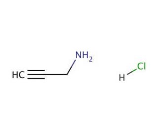 Propargylamine Hydrochloride (CAS 15430-52-1) - chemical structure image