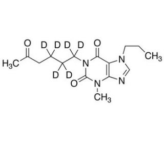 Propentofylline-d6 - chemical structure image