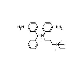 Propidium iodide solution (CAS 25535-16-4) - chemical structure image 
