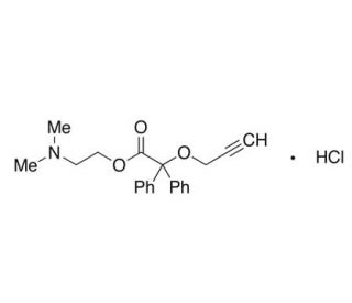 Propinox hydrochloride (CAS 2765-97-1) - chemical structure image