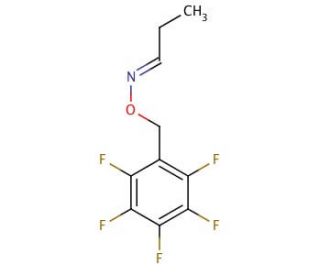 Propionaldehyde O-pentafluorophenylmethyl-oxime (CAS 932710-53-7) - chemical structure image
