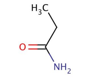 Propionamide (CAS 79-05-0) - chemical structure image