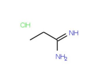 Propionamidine hydrochloride (CAS 39800-84-5) - chemical structure image