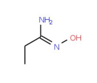 Propionamidoxime (CAS 29335-36-2) - chemical structure image