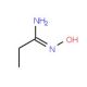 Propionamidoxime (CAS 29335-36-2) - chemical structure image