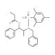 Propionic acid (1R,2S)-2-[N-benzyl-N-(mesitylenesulfonyl)amino]-1-phenylpropyl ester (CAS 187324-66-9) - chemical structure i