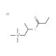 Propionyl-β-Methyl-thiocholine iodode (CAS 56594-86-6) - chemical structure image