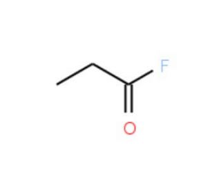 Propionyl fluoride (CAS 430-71-7) - chemical structure image