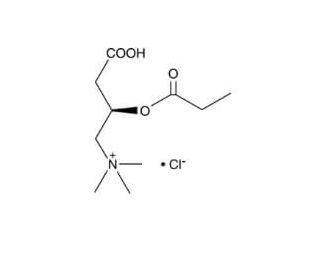 Propionyl L-carnitine hydrochloride (CAS 119793-66-7) - chemical structure image