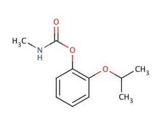 Propoxur (CAS 114-26-1) - chemical structure image