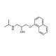 Propranolol (CAS 525-66-6) - chemical structure image