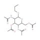 Propyl 2-acetamido-3,4,6-tri-O-acetyl-2-deoxy-b-D-glucopyranoside (CAS 98346-06-6) - chemical structure image