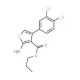 Propyl 2-amino-4-(3,4-dichlorophenyl)thiophene-3-carboxylate - chemical structure image