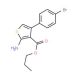 Propyl 2-amino-4-(4-bromophenyl)thiophene-3-carboxylate - chemical structure image