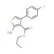 Propyl 2-amino-4-(4-chlorophenyl)thiophene-3-carboxylate - chemical structure image