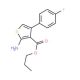 Propyl 2-amino-4-(4-fluorophenyl)thiophene-3-carboxylate - chemical structure image
