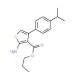 Propyl 2-amino-4-(4-isopropylphenyl)thiophene-3-carboxylate - chemical structure image