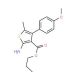 Propyl 2-amino-4-(4-methoxyphenyl)-5-methylthiophene-3-carboxylate - chemical structure image