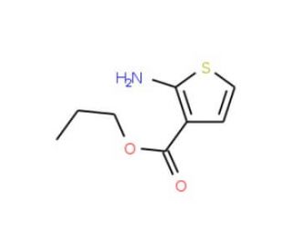 propyl 2-aminothiophene-3-carboxylate - chemical structure image