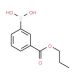 Propyl 3-boronobenzoate (CAS 850568-78-4) - chemical structure image