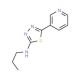 Propyl-(5-pyridin-3-yl-[1,3,4]thiadiazol-2-yl)-amine - chemical structure image