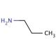 Propylamine (CAS 107-10-8) - chemical structure image