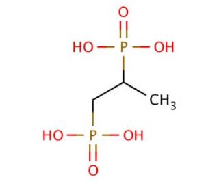 Propylenediphosphonic acid (CAS 4671-82-3) - chemical structure image