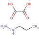 Propylhydrazine oxalate salt (CAS 56884-75-4) - chemical structure image
