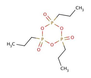 Propylphosphonic anhydride solution (CAS 68957-94-8) - chemical structure image