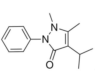 Propyphenazone - chemical structure image