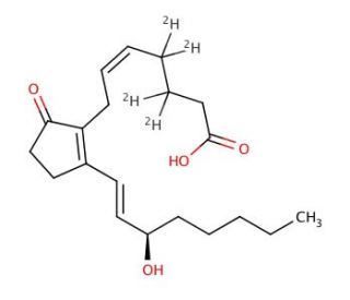 Prostaglandin B2-d4 - chemical structure image