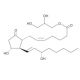 Prostaglandin E2-1-glyceryl ester 的分子结构, CAS编号: 37497-47-5 Prostaglandin E2-1-glyceryl ester (CAS 37497-47-5) - chemical structure image