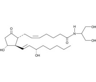 Prostaglandin E2 serinol amide (CAS 951209-67-9) - chemical structure image